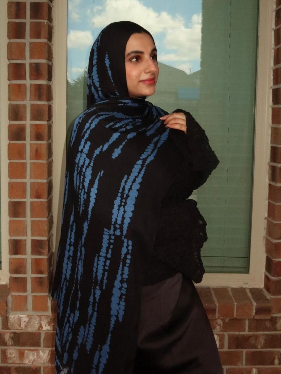 Black Shibori