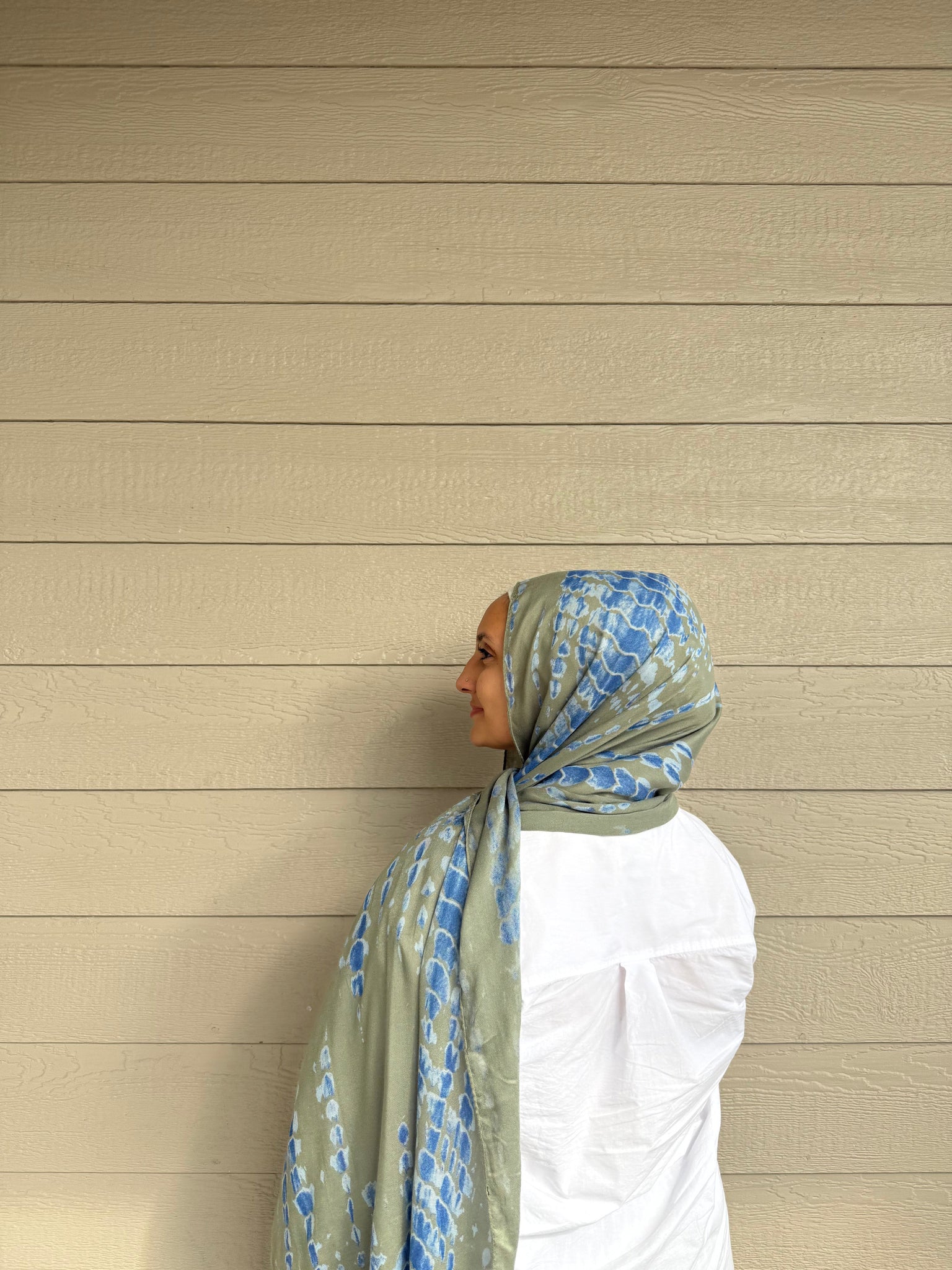 Moss Blue Shibori