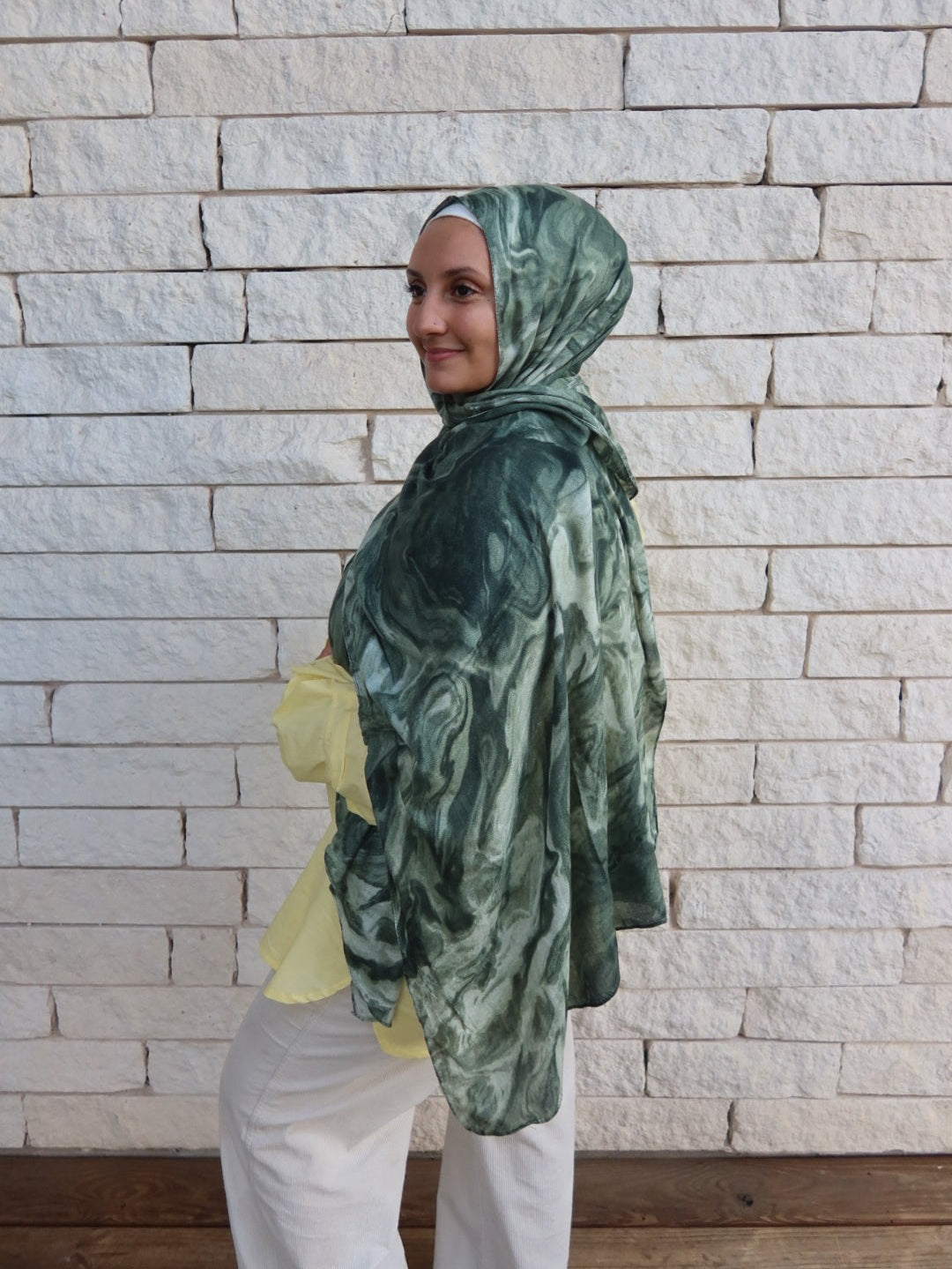 Sage Green Swirl